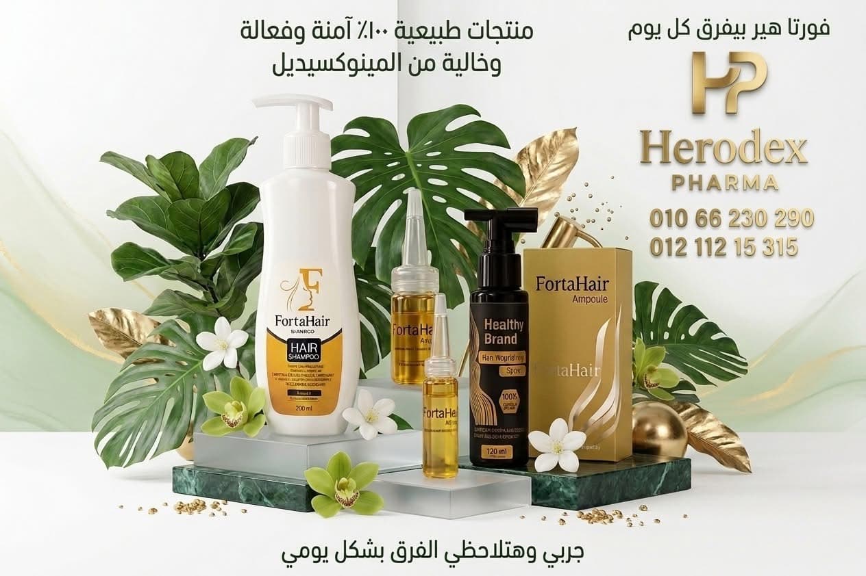 المجموعة المتكاملة FortaHair للعناية بالشعر 